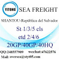 Shantou Port mare che spediscono a República del Salvador